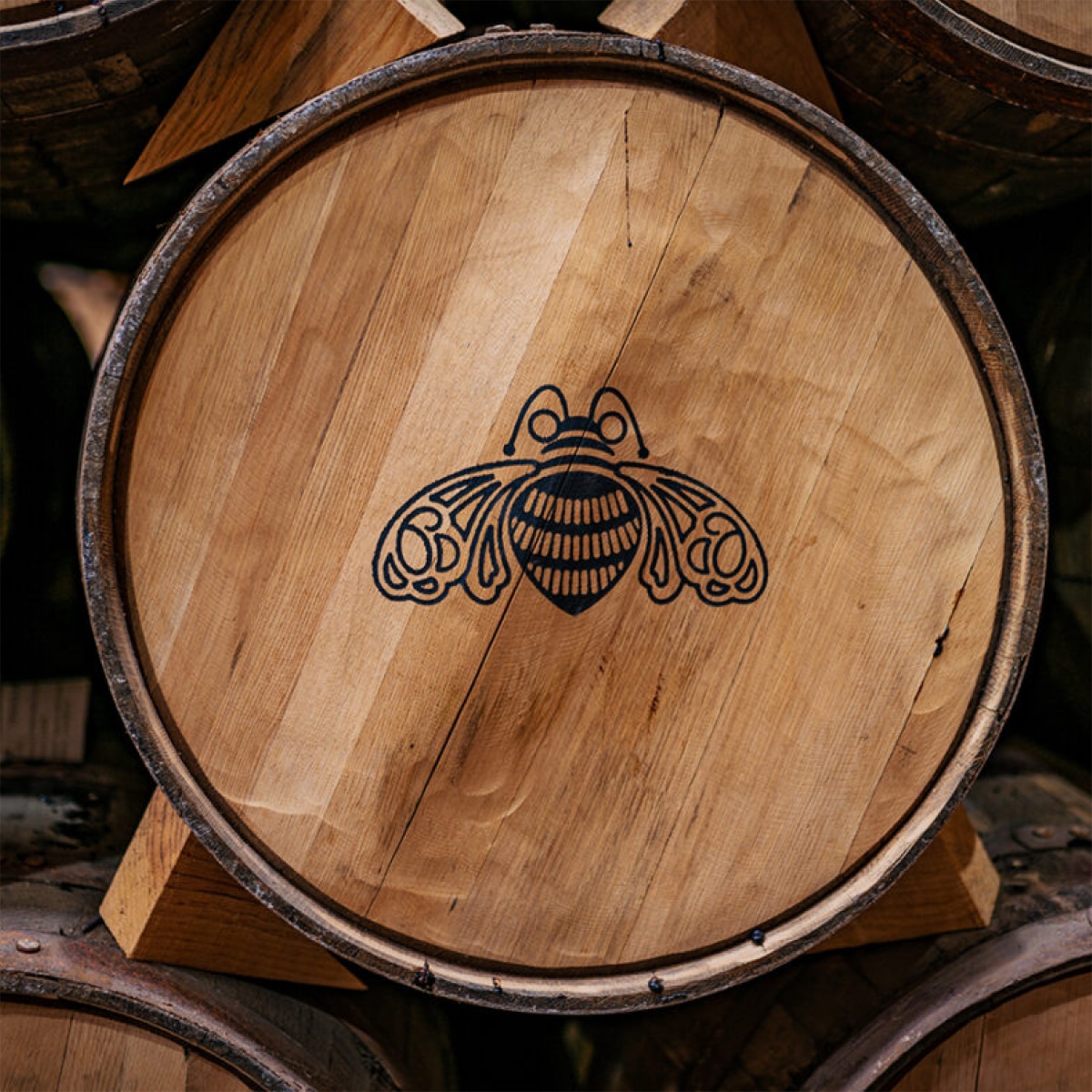 Patrón Tequila barrel for aging extra añejo tequila.