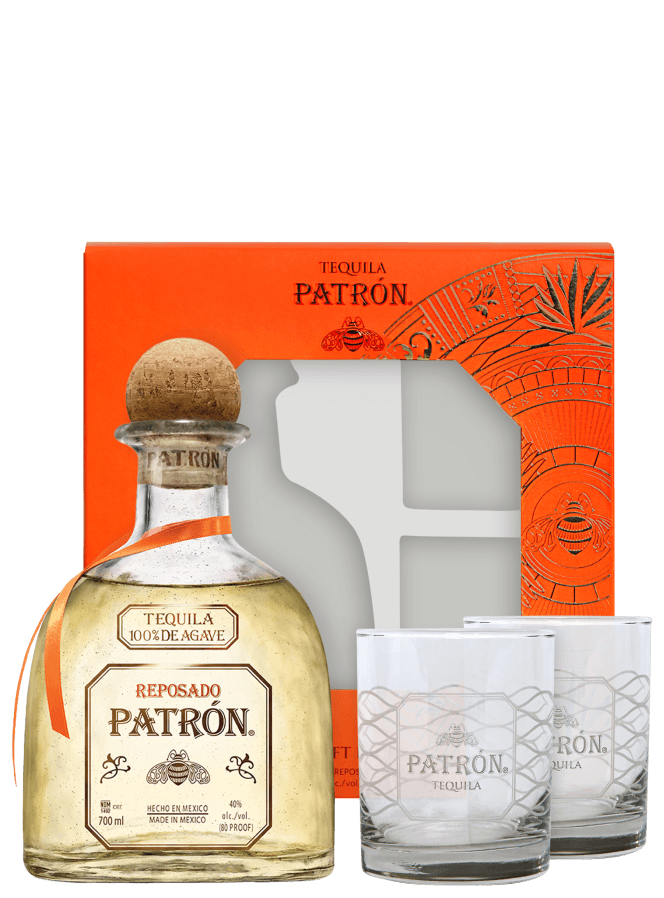 Reposado Tequila Rocks Glass Gift Set