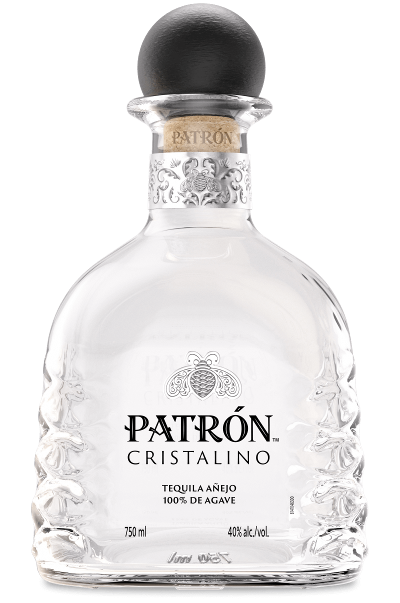 Patrón Cristalino bottle
