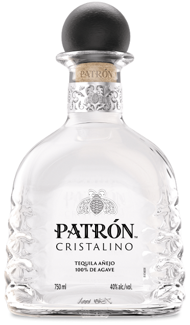 PATRÓN® CRISTALINO bottle