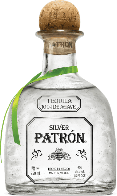 PATRÓN® SILVER bottle