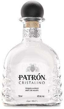 PATRÓN® CRISTALINO bottle