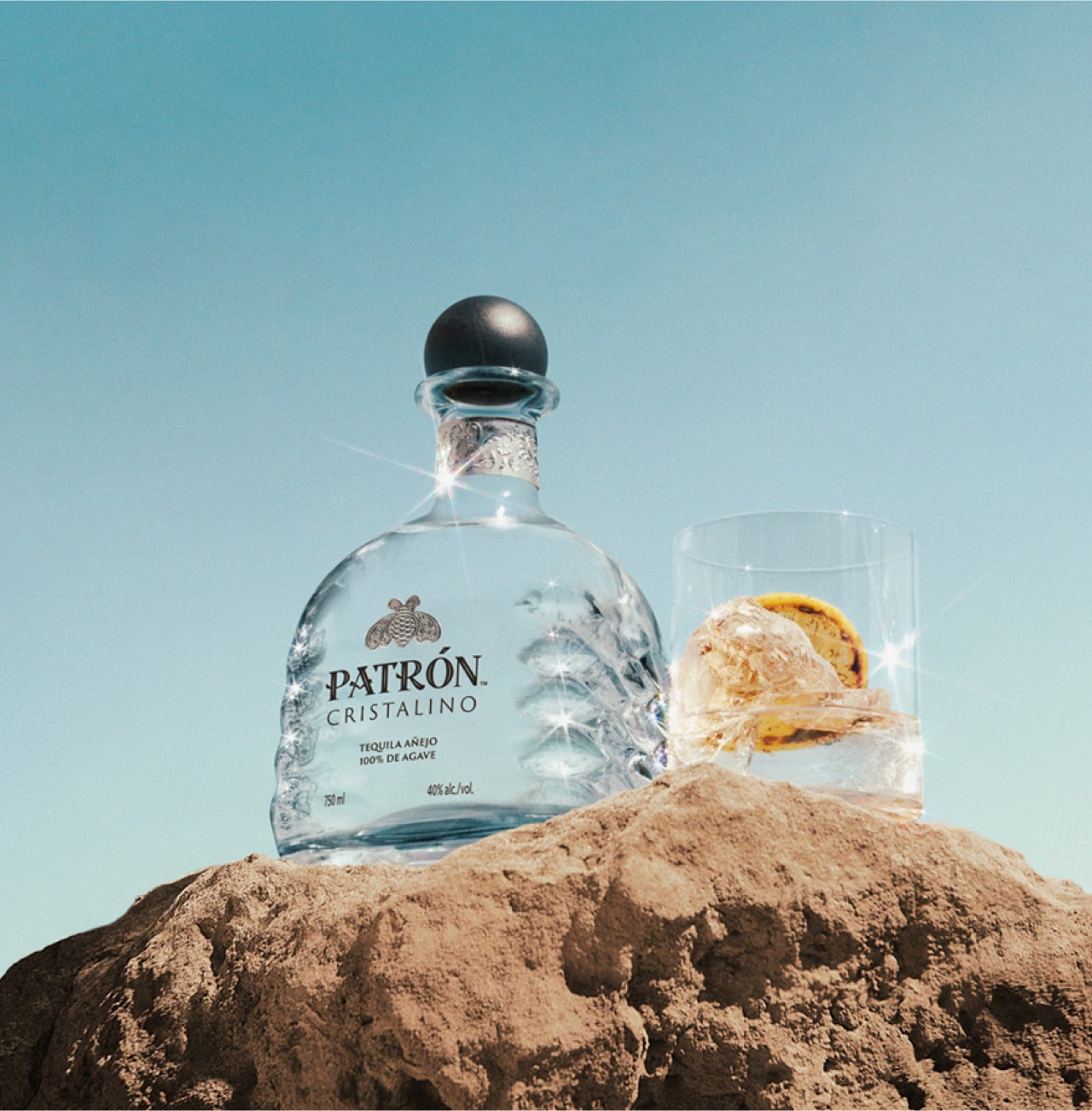 PATRÓN CRISTALINO on the Rocks